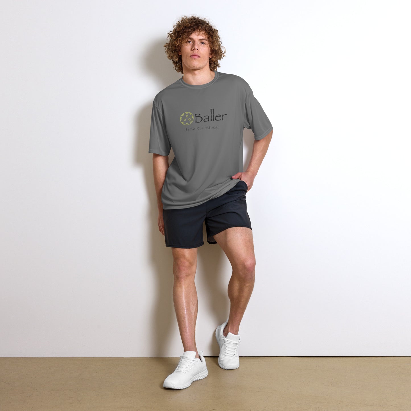 Baller - Unisex performance crew neck t-shirt