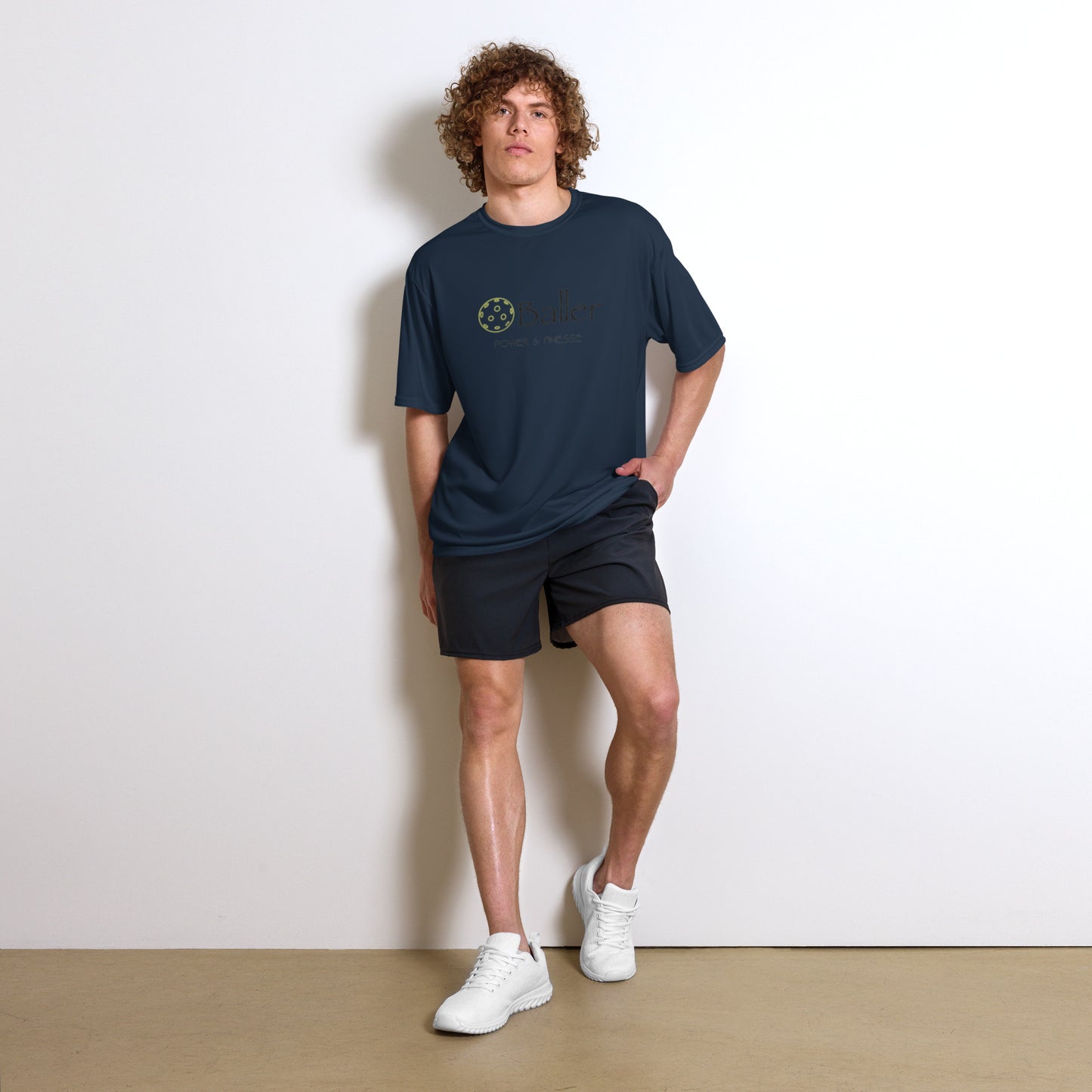 Baller - Unisex performance crew neck t-shirt