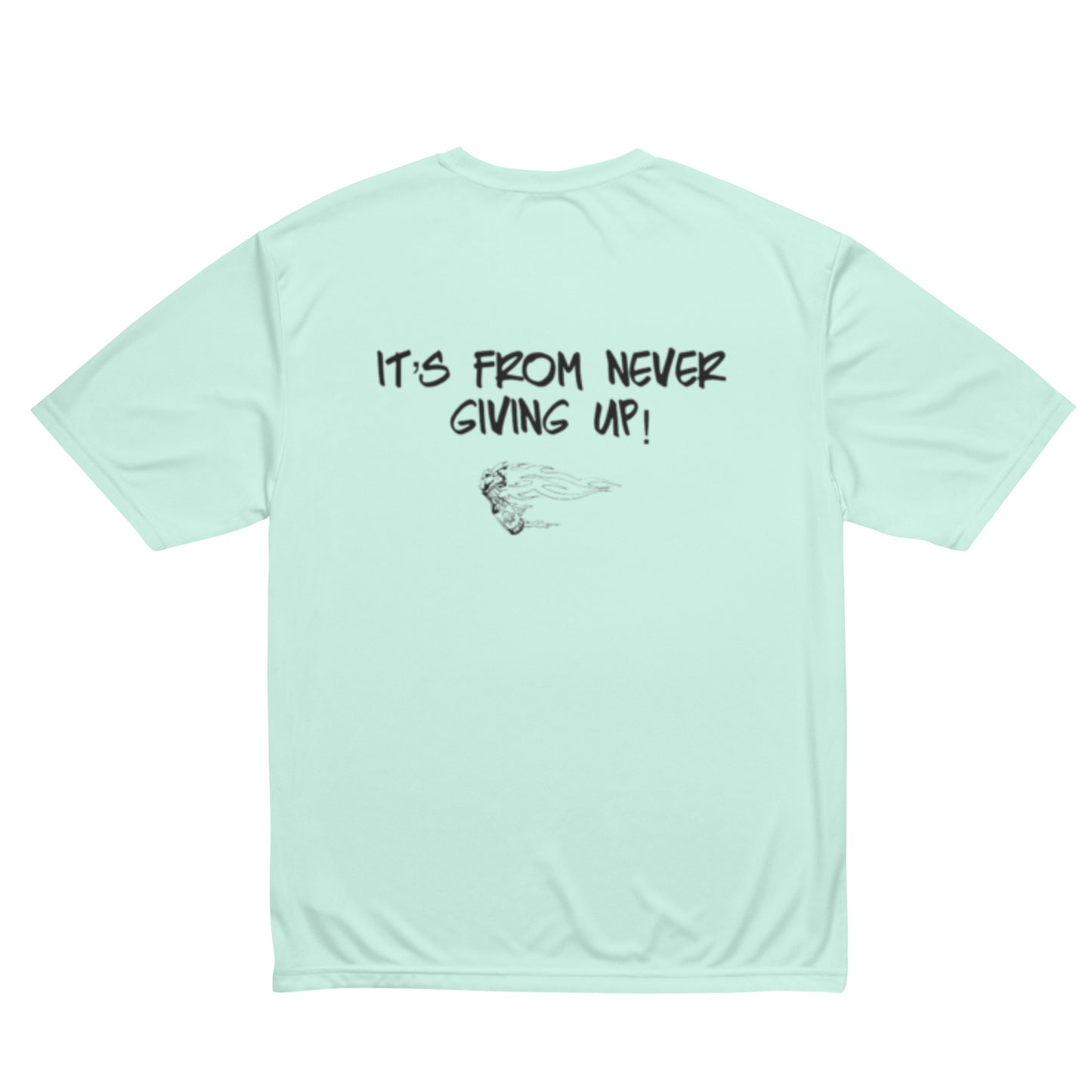 Unisex performance crew neck t-shirt
