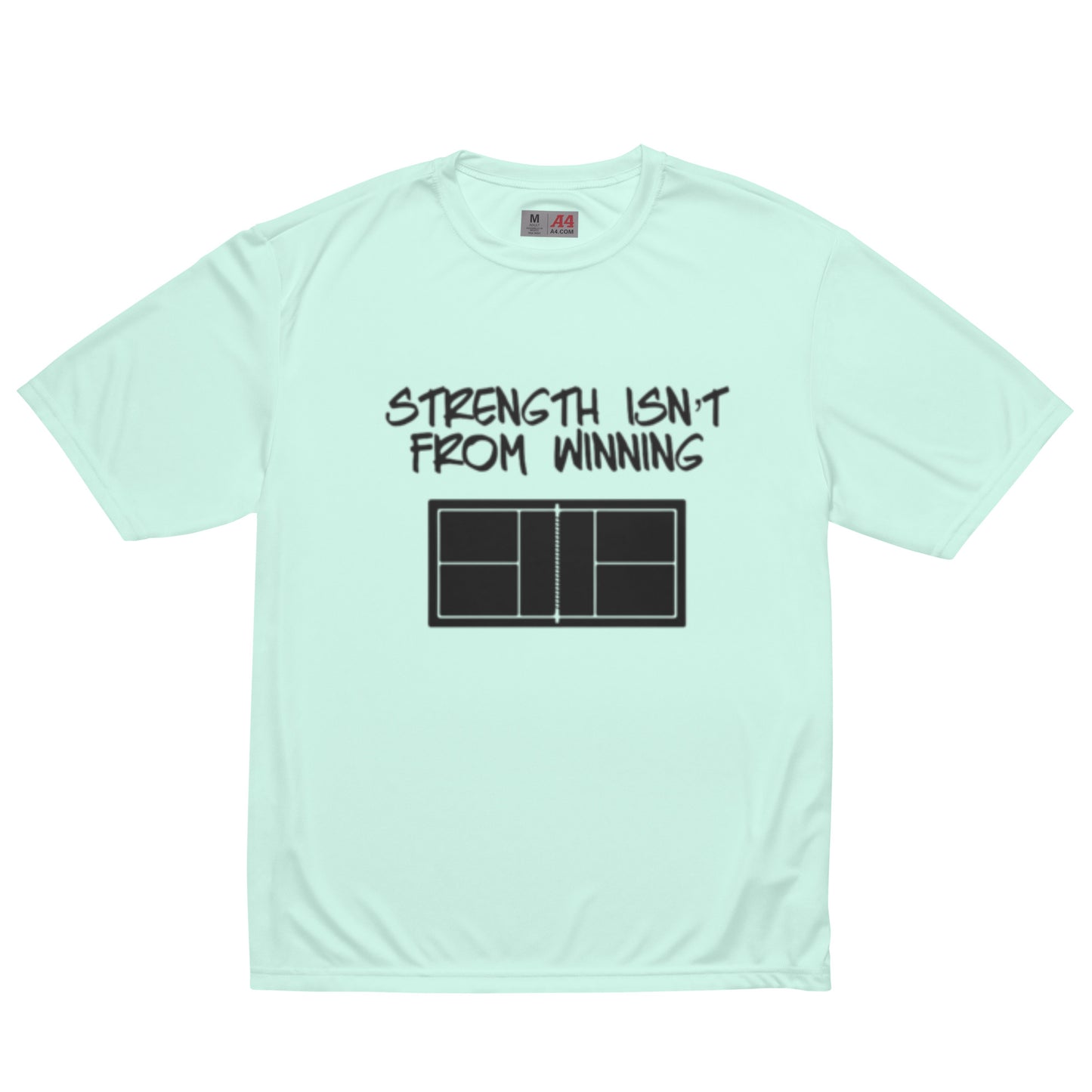 Unisex performance crew neck t-shirt