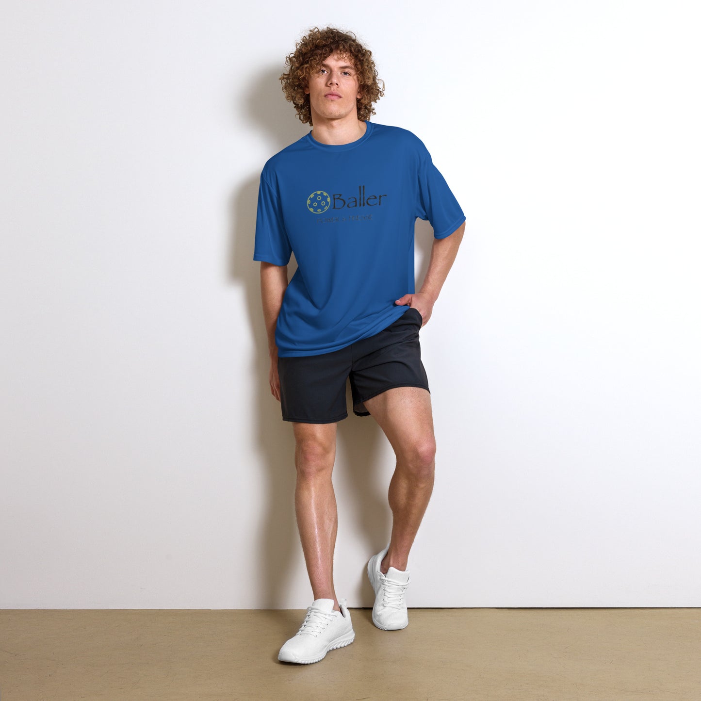 Baller - Unisex performance crew neck t-shirt