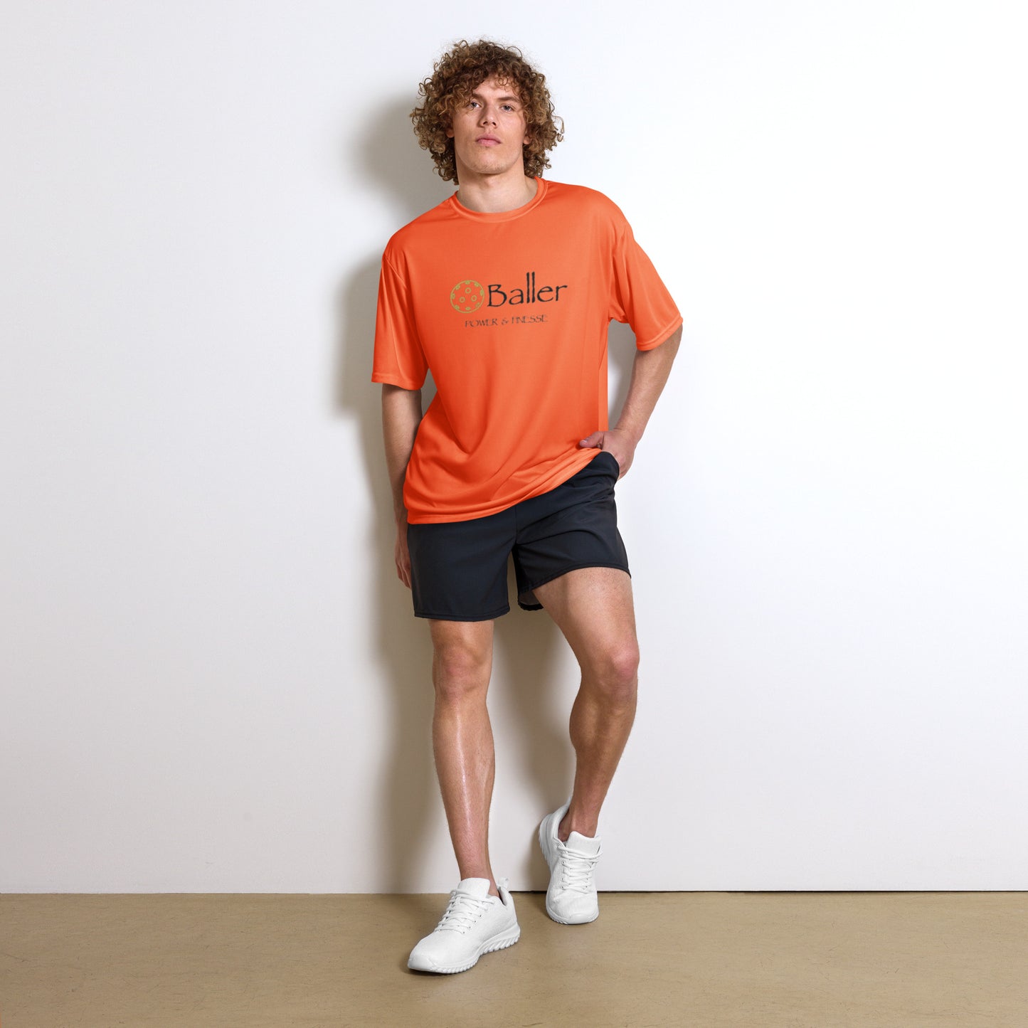 Baller - Unisex performance crew neck t-shirt