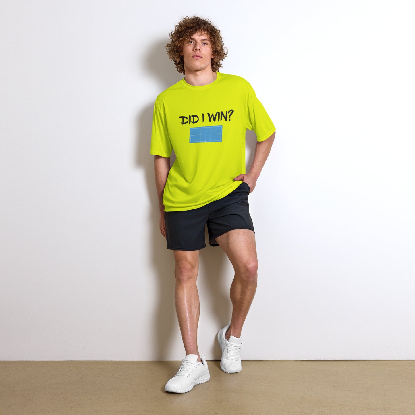 Did I Win? - Unisex performance crew neck t-shirt