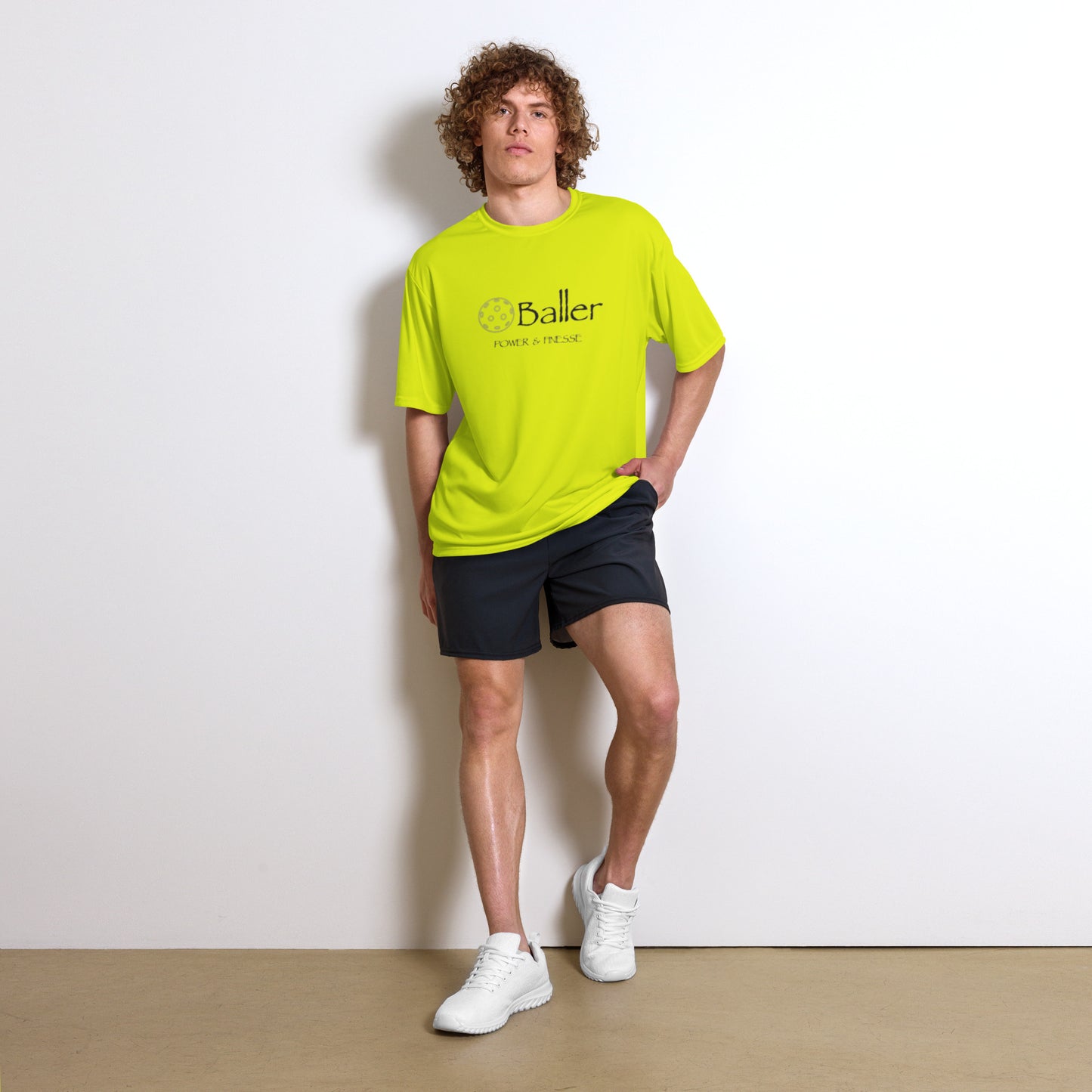 Baller - Unisex performance crew neck t-shirt