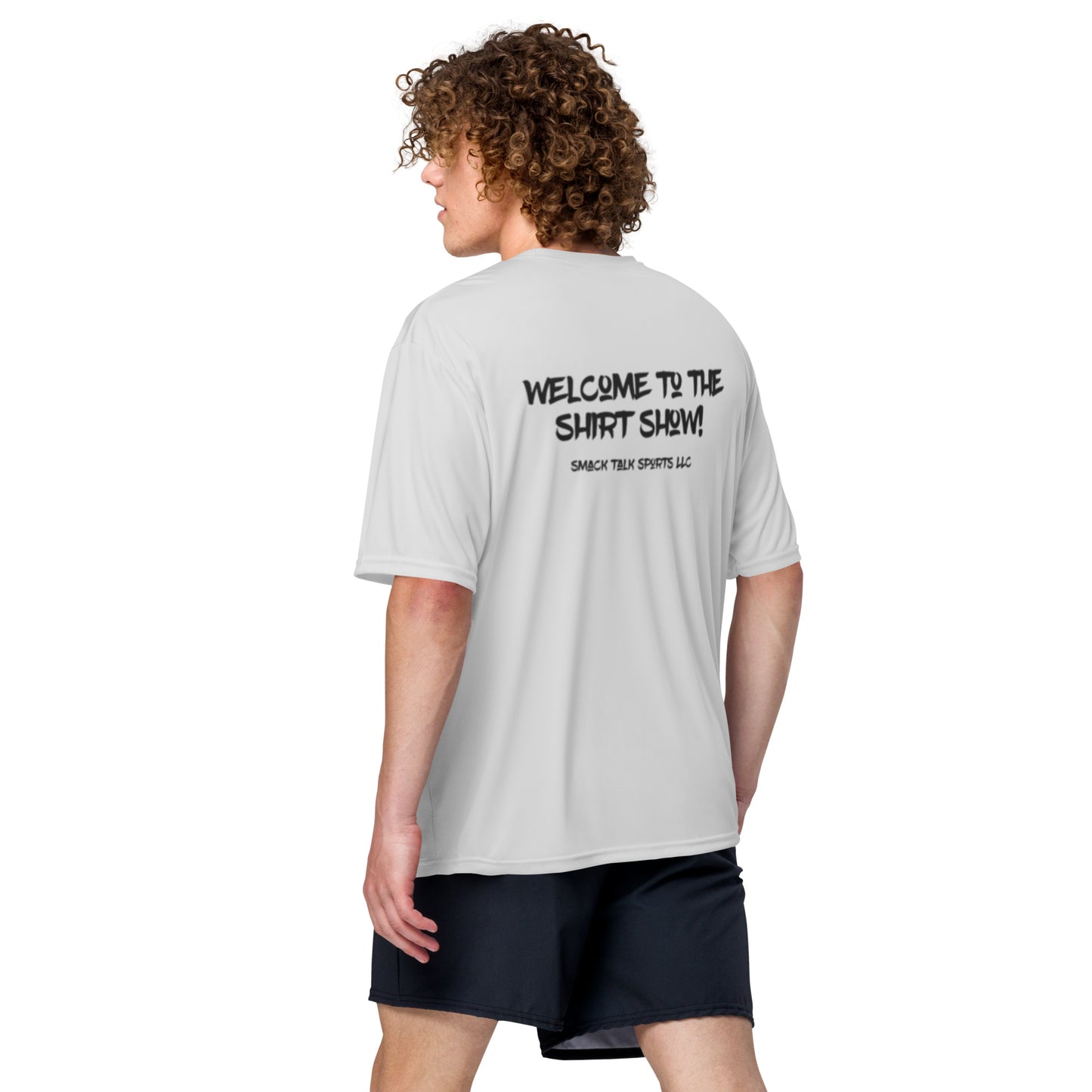Unisex performance crew neck t-shirt