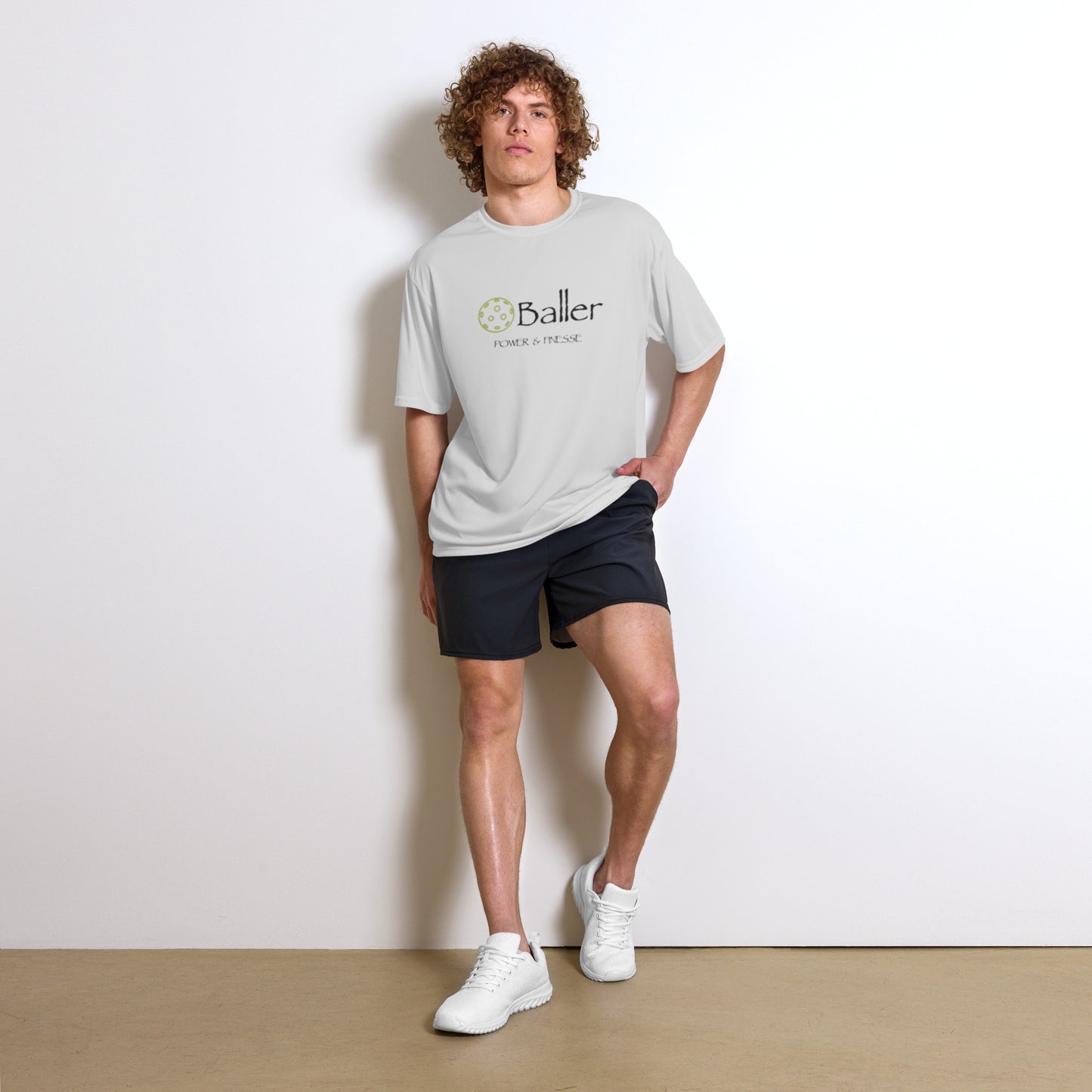 Baller - Unisex performance crew neck t-shirt